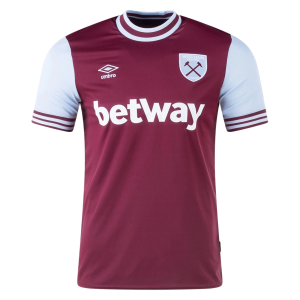 West Ham United Matchtrojor Hemma Fotbollstroja 202425 1